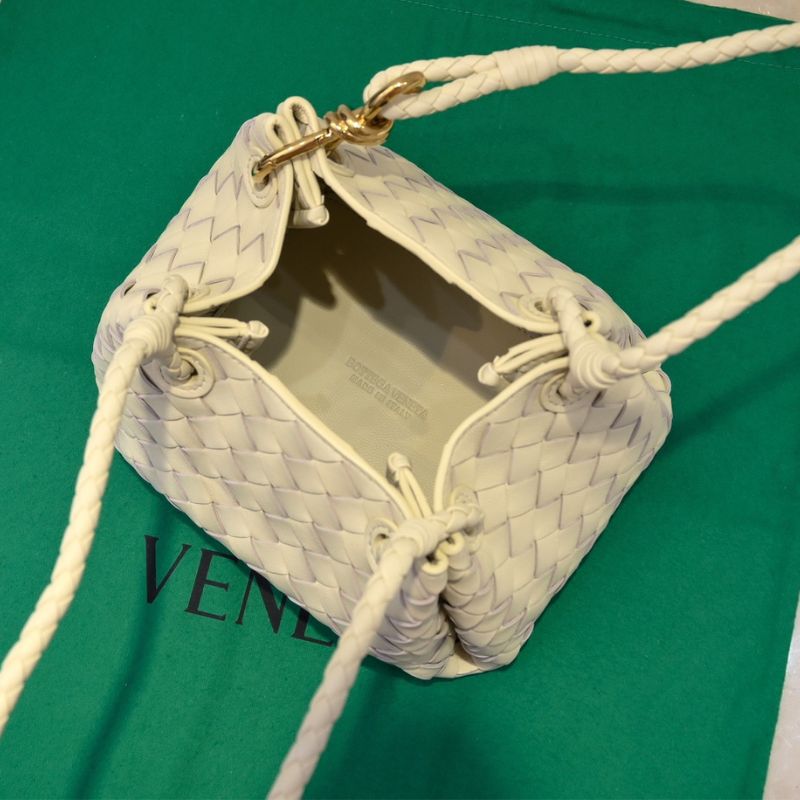 Bottega Veneta Parachute Leather Shoulder Bag