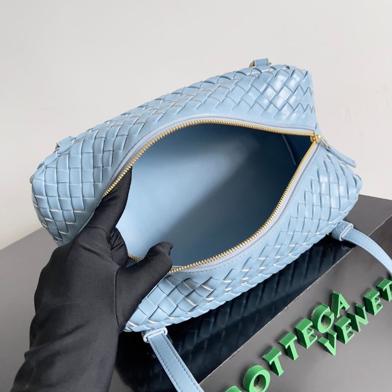 BV Let's Go Padded Leather Foldable Bag