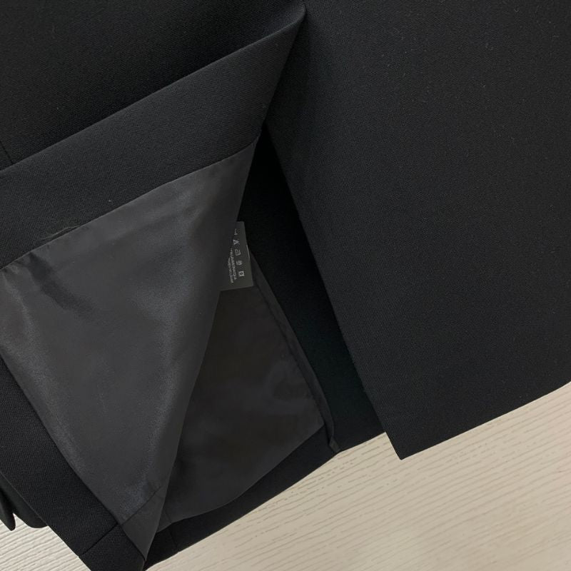 YSL Snake Chain Double-Breasted Wool Suit Jacket