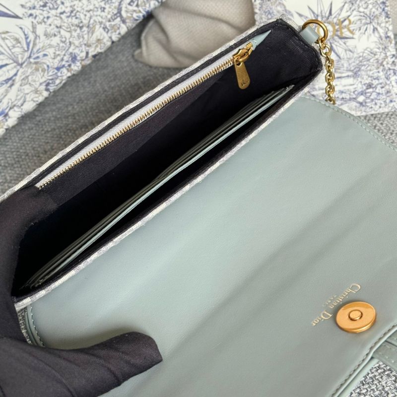 Dior Denim Oblique Shoulder Bag