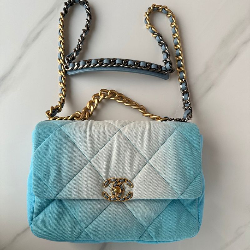 Chanel Medium Lambskin 19 Flap Bag