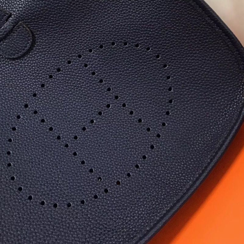 Hermes Evelyne TPM Blue Nuit Clemence Bag