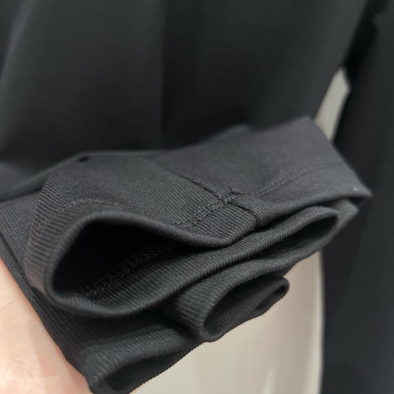 Chanel 25SS Letter Embroidery Slim Fit Tee