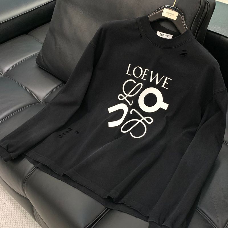 Loewe Early Autumn Round Neck Long-Sleeved T-Shirt