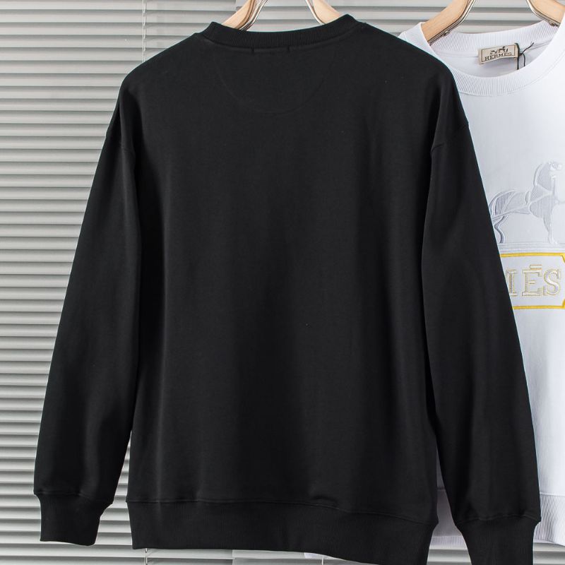 Hermes Men's Cotton Round Neck Sweater