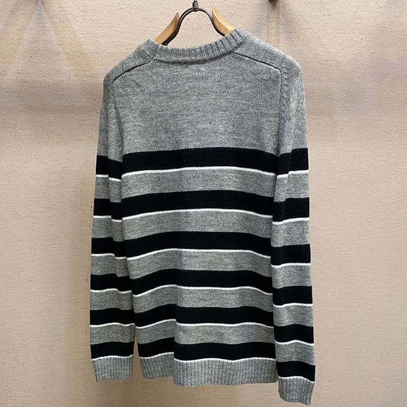 Celine Arc de Triomphe Striped Wool Sweater