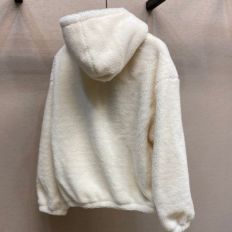 Celine 24FW Lambswool Zip-Up Jacket