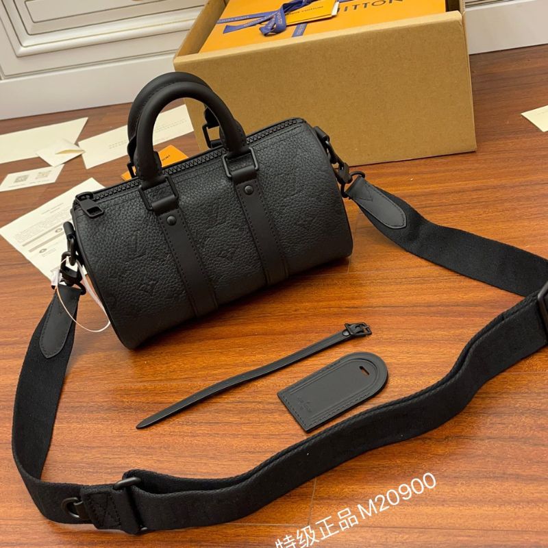 Louis Vuitton Keepall Bandouliere 25 Black Taurillon Bag