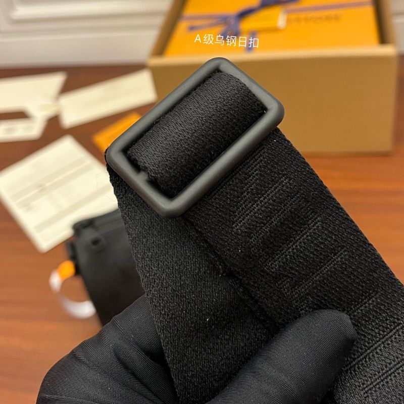Louis Vuitton Keepall Bandouliere 25 Black Taurillon Bag