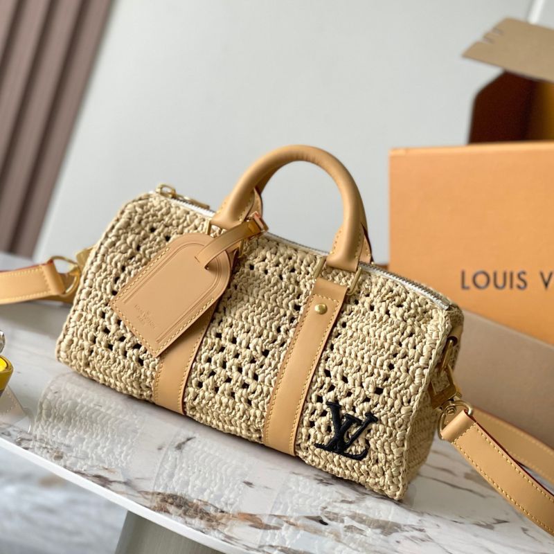 Louis Vuitton Crocheted Keepall Bag
