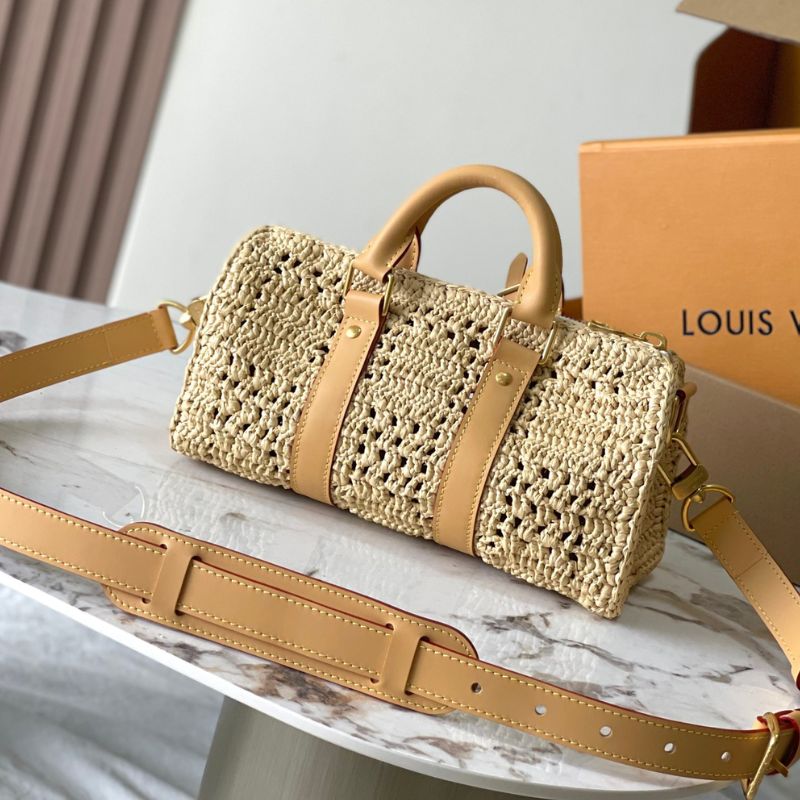 Louis Vuitton Crocheted Keepall Bag