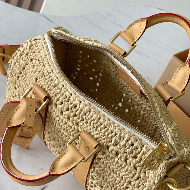 Louis Vuitton Crocheted Keepall Bag