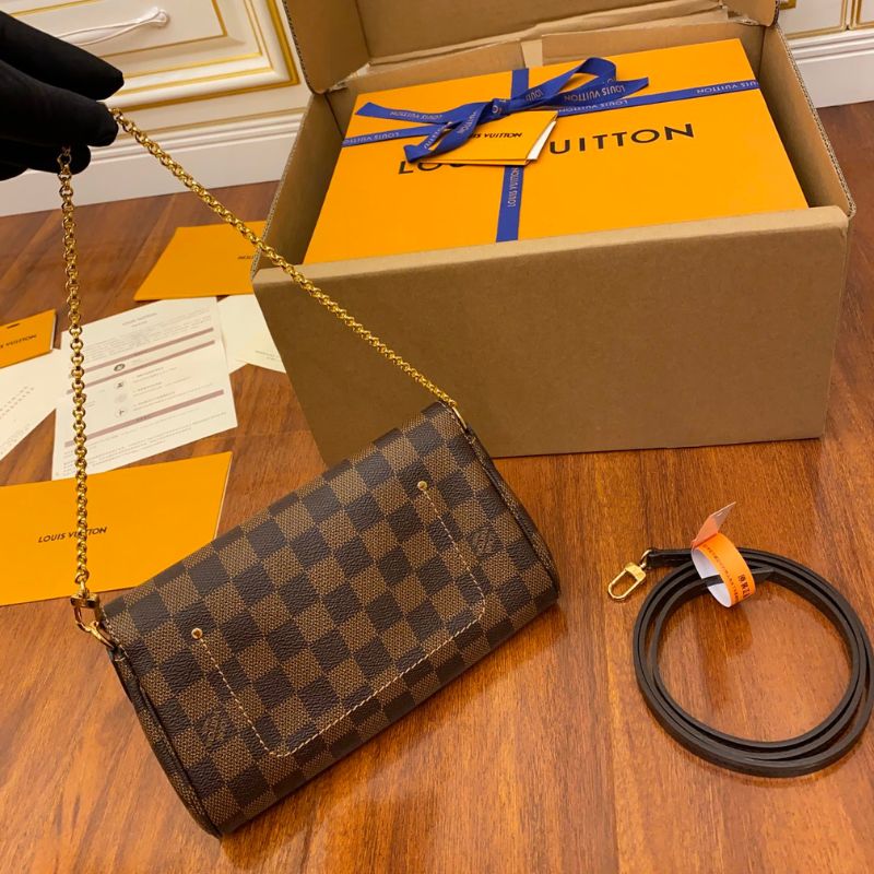 LV Damier Ebene Favorite MM Bag