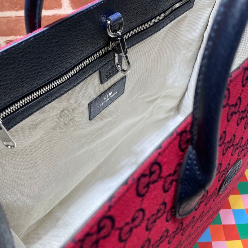Gucci GG Multicolor Series Large Tote Bag
