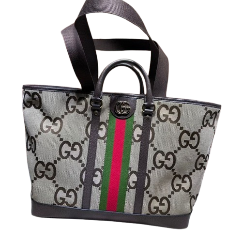 Gucci Large Jumbo GG Leather Tote Bag