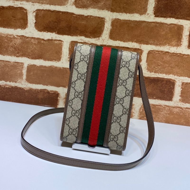 Gucci GG Supreme Web Mini Ophidia Crossbody Bag