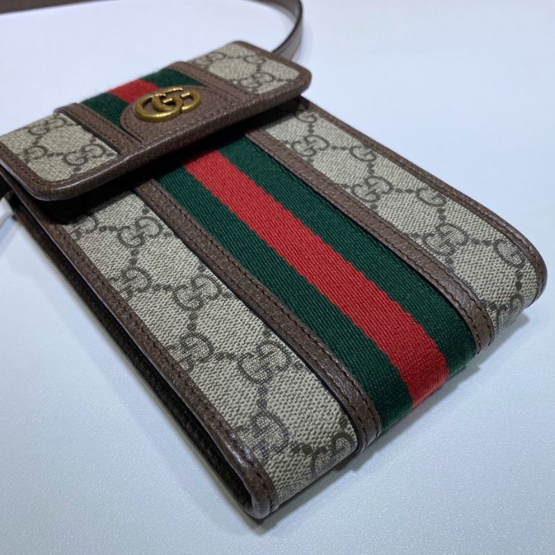 Gucci GG Supreme Web Mini Ophidia Crossbody Bag