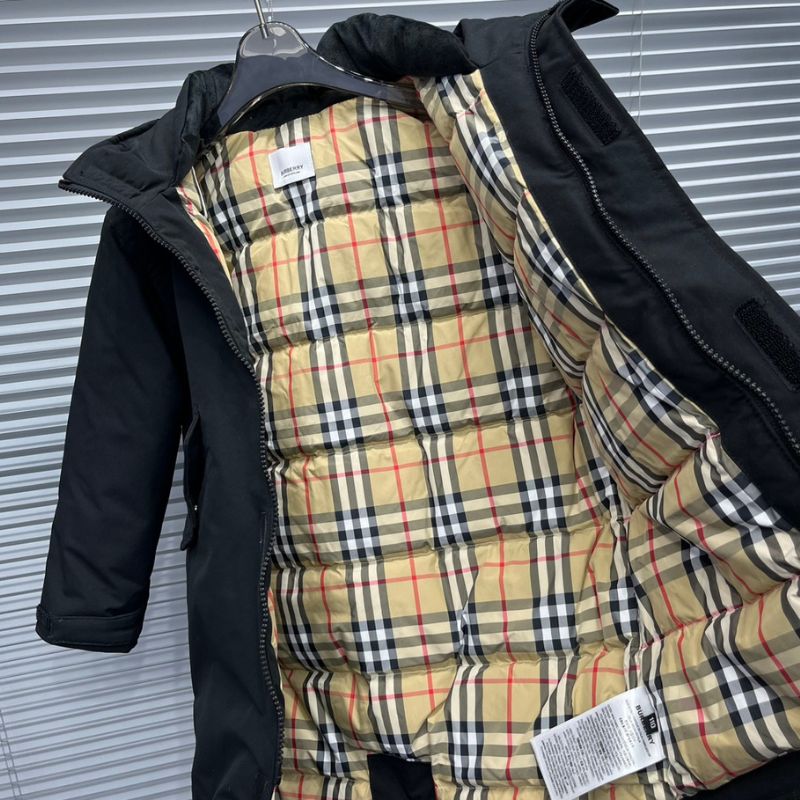 Burberry Children's Mid-Length Down Jacket