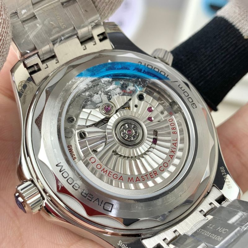 Omega Haima Blue Plate Watch