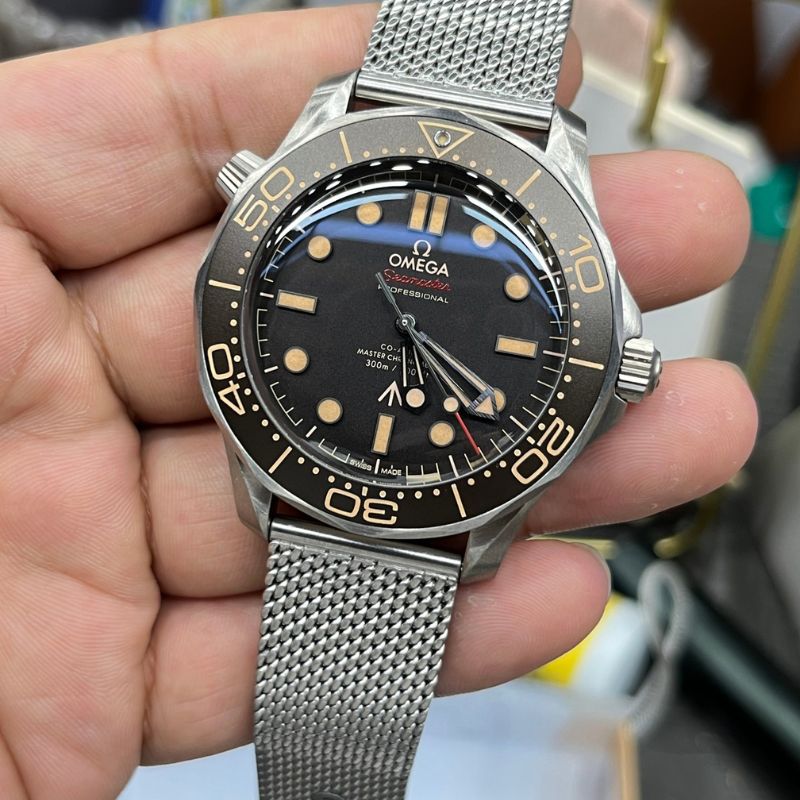 Omega Bond Titanium Alloy Strap Coaxial Watch