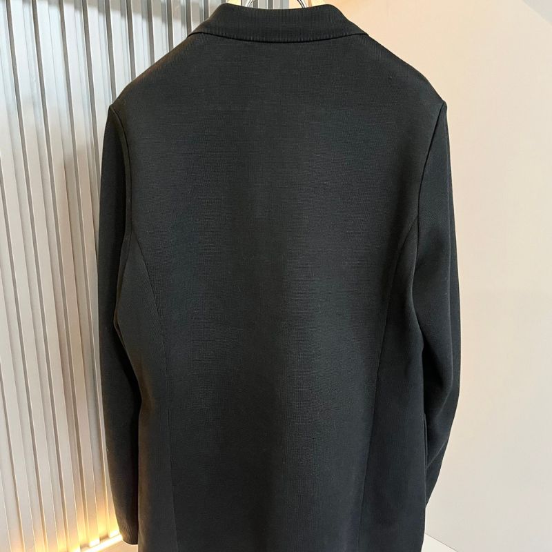 Burberry Elegant Knit Wool Jacket