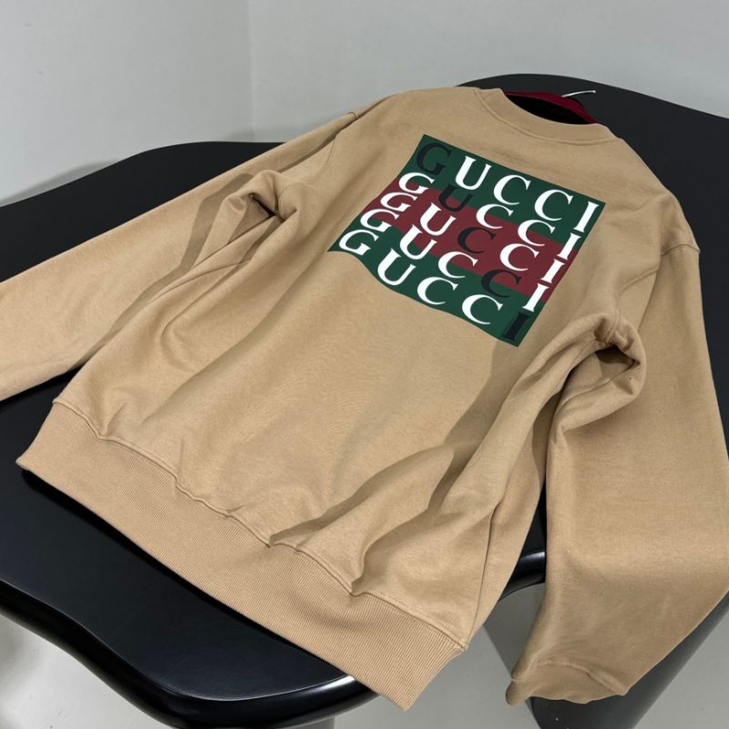 Gucci New Knitted Cotton Round Neck Sweatshirt