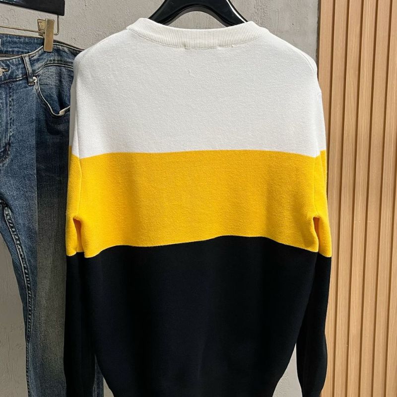 Fendi Triple Jacquard Round Neck Sweater