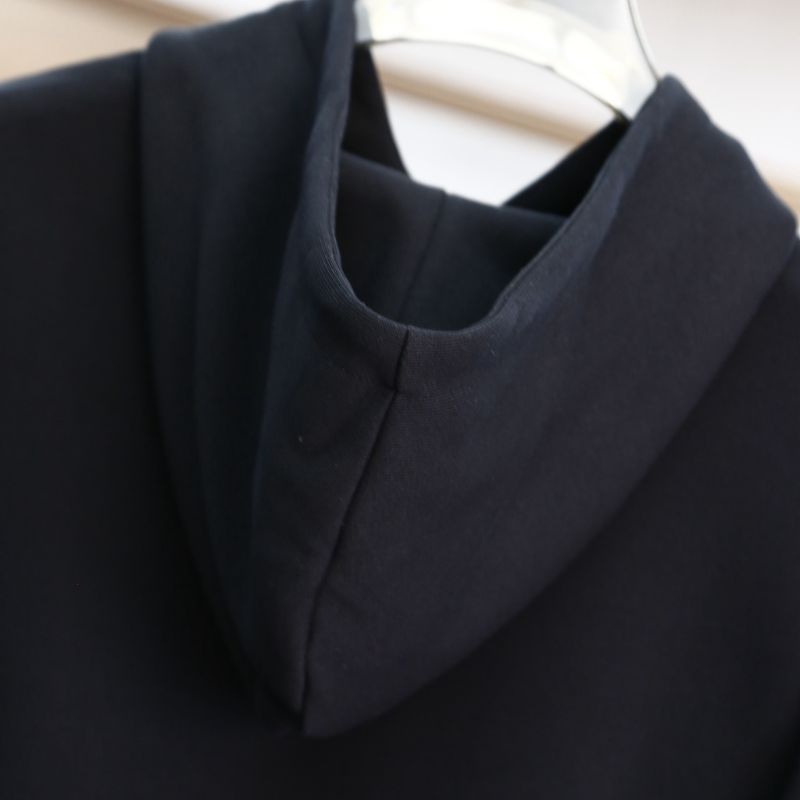 Fendi-Inspired Round Neck Hooded Sweatshirt