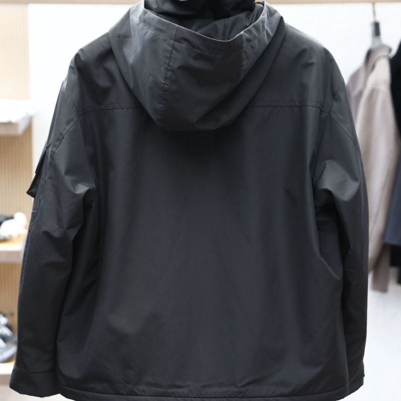 Fendi-Inspired Hooded Velvet-Lined Jacket