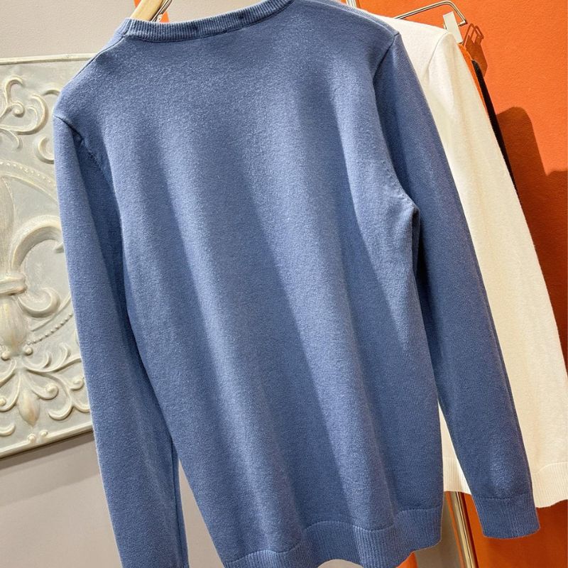 Fendi Inspired Wool Pullover Sweater