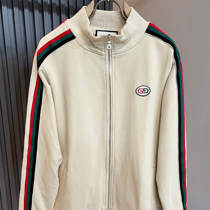Gucci Unisex Logo Embroidered Cotton Suit