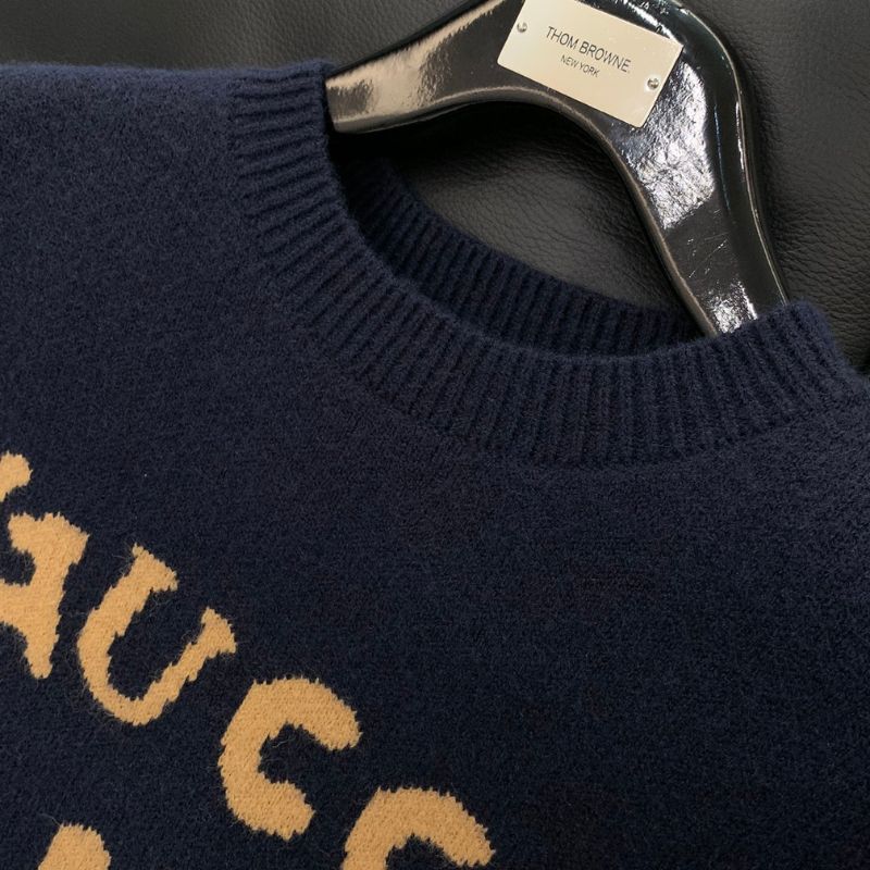 Gucci Casual Round Neck Knitted Sweater
