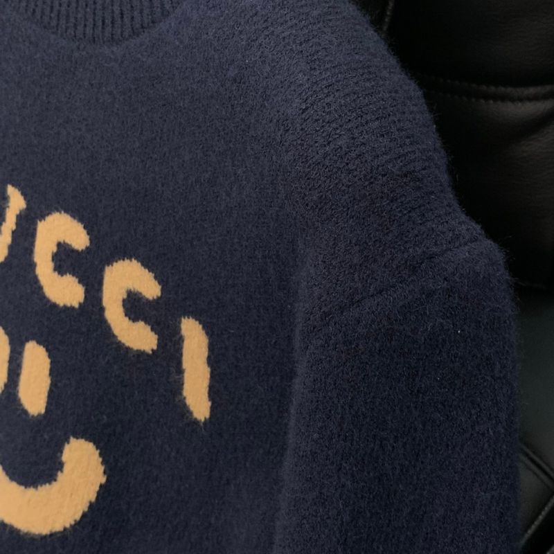 Gucci Casual Round Neck Knitted Sweater