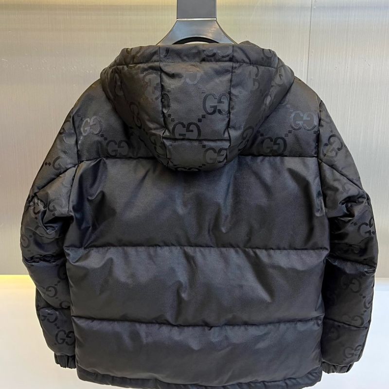 Gucci 24FW Double G Logo Hooded Down Jacket