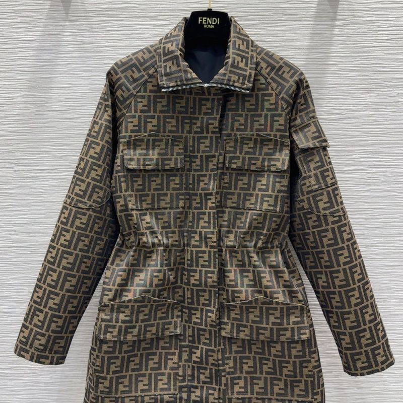 Fendi AW Vintage Chic F Jacket