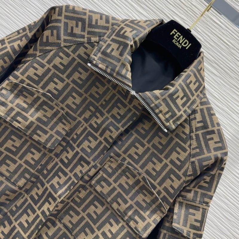 Fendi AW Vintage Chic F Jacket