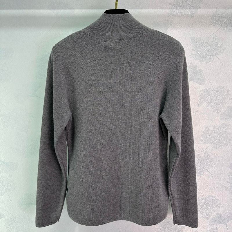 Fendi Early Autumn Knitted Long-Sleeved Top