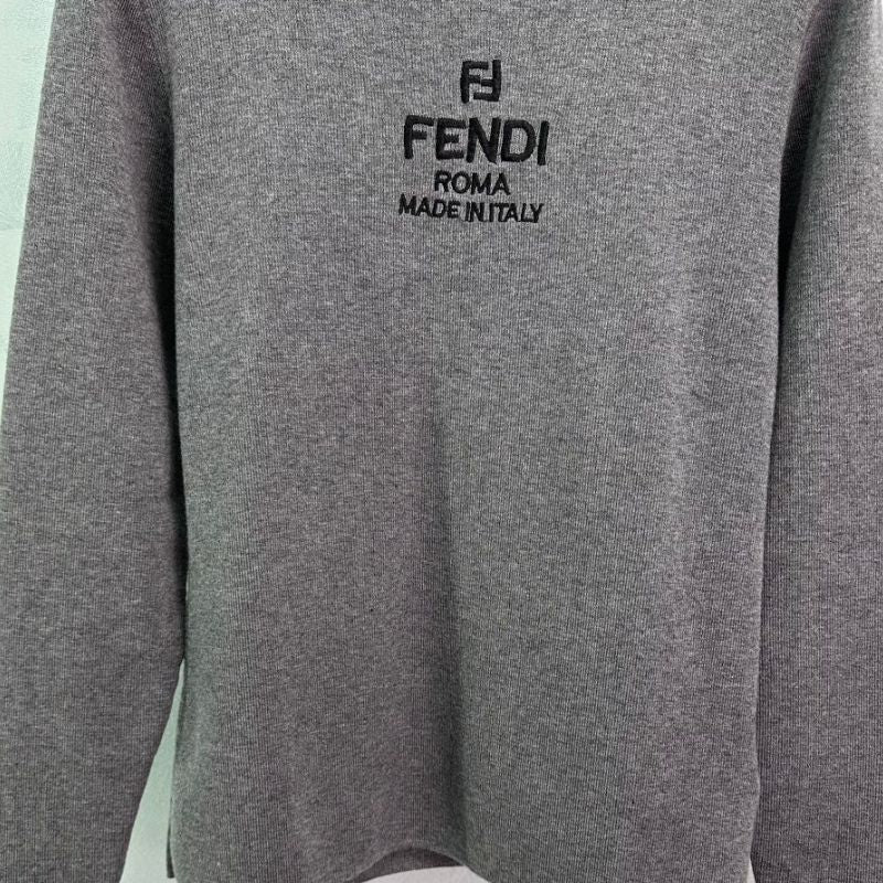 Fendi Early Autumn Knitted Long-Sleeved Top
