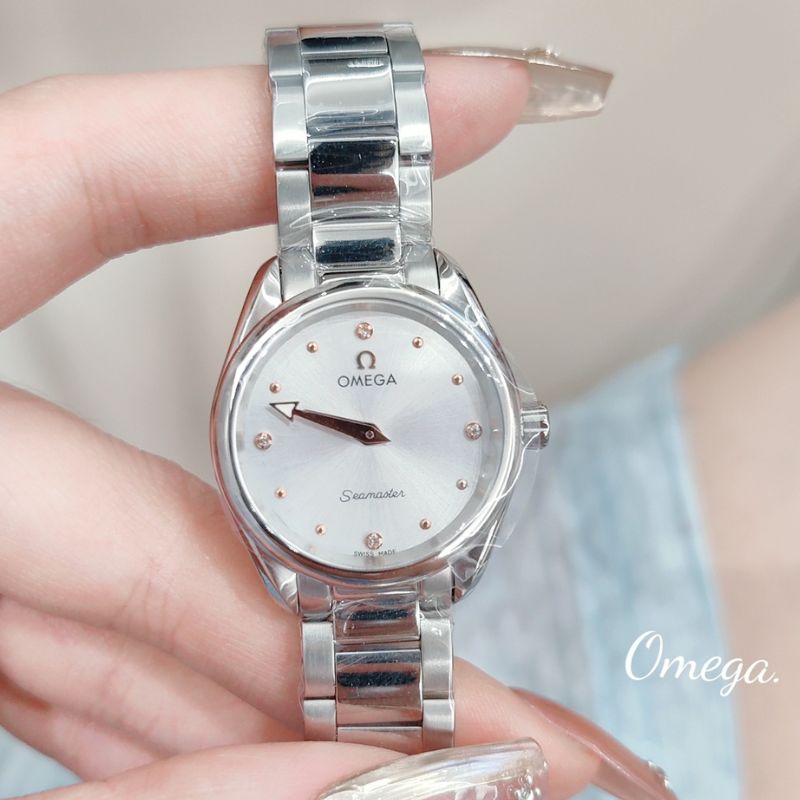 Omega Seamaster Aqua Terra Ice Blue Elegance Watch