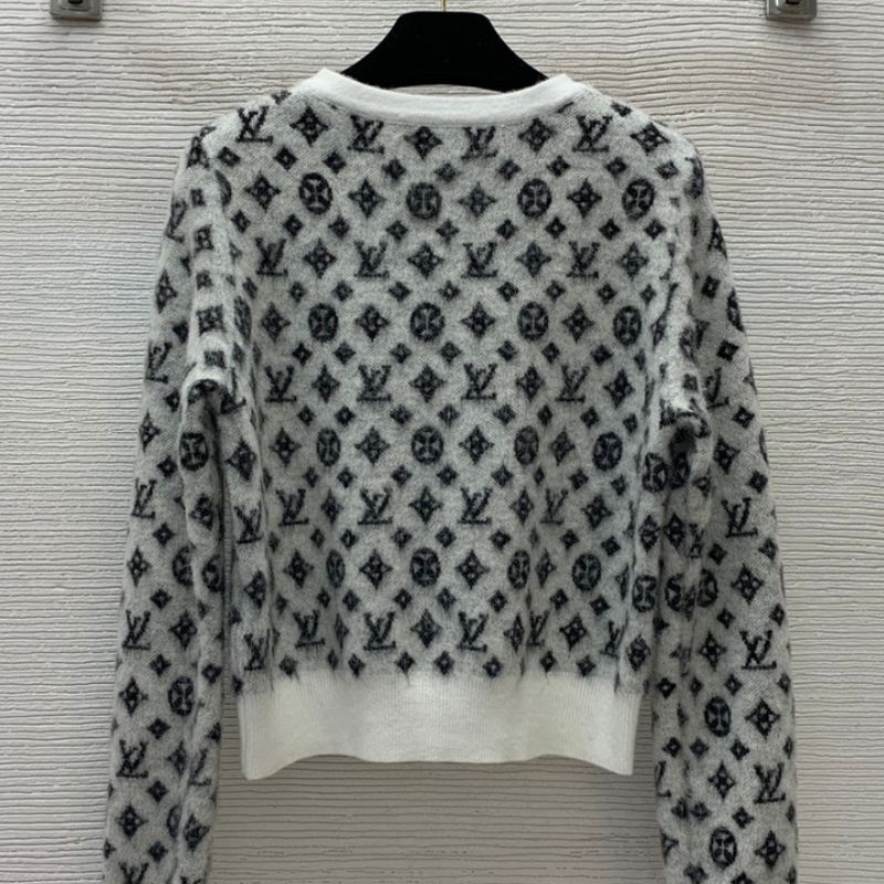 LV Monogram Mohair Knit Sweater