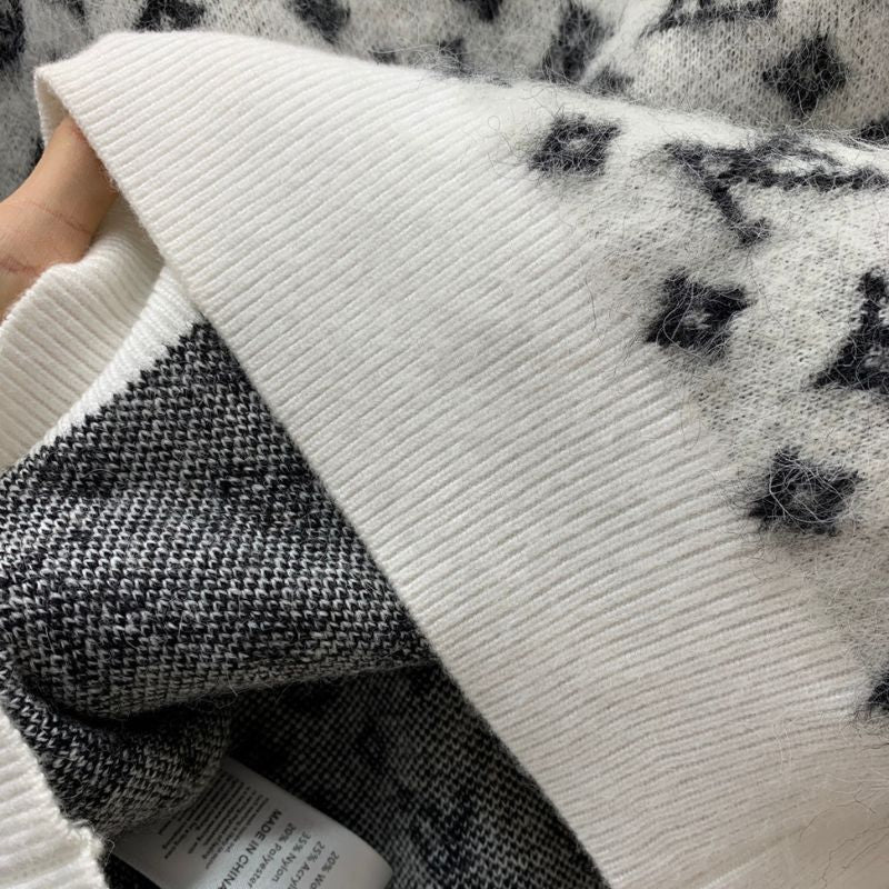 LV Monogram Mohair Knit Sweater