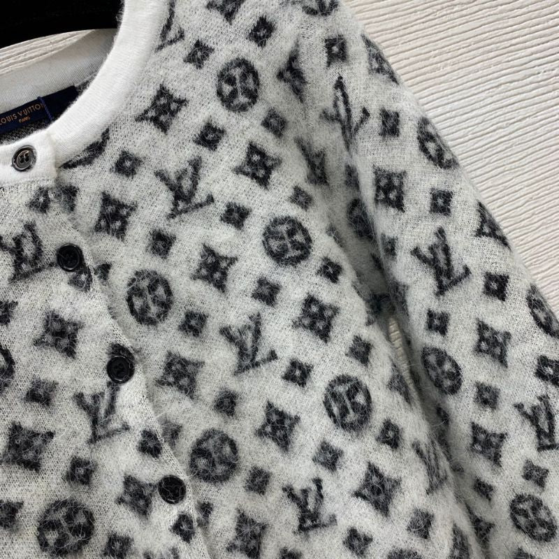 LV Monogram Mohair Knit Sweater