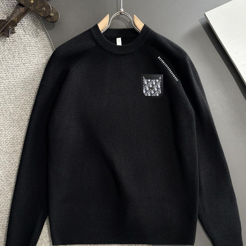 Dior 24AW Official Logo Wool Blend Sweater