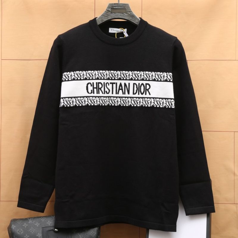 Dior Classic Jacquard Knitted Sweater