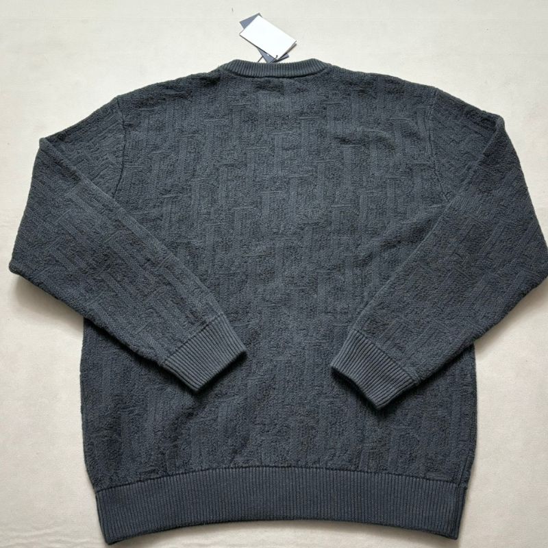 Dior Dark Pattern Knitted Sweater