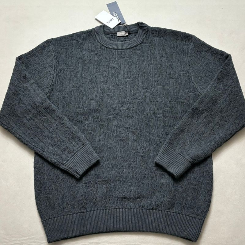 Dior Dark Pattern Knitted Sweater