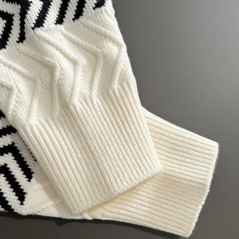 Dior Wool Blend Round-Neck Sweater