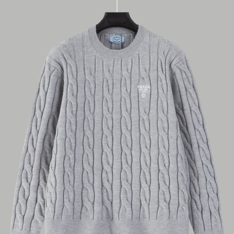 Prada Signature Cable Knot Sweater