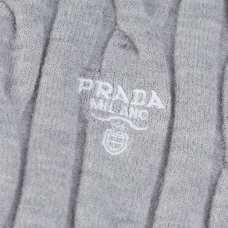 Prada Signature Cable Knot Sweater