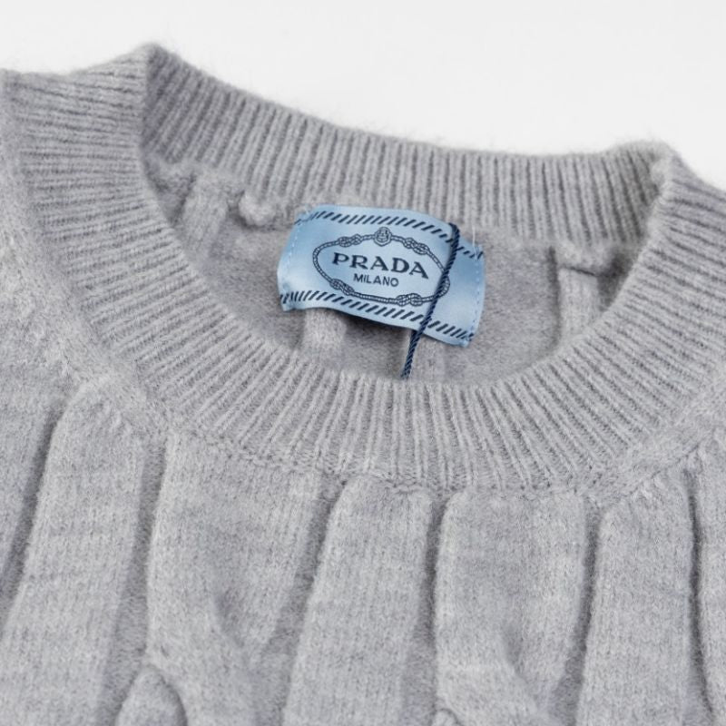 Prada Signature Cable Knot Sweater